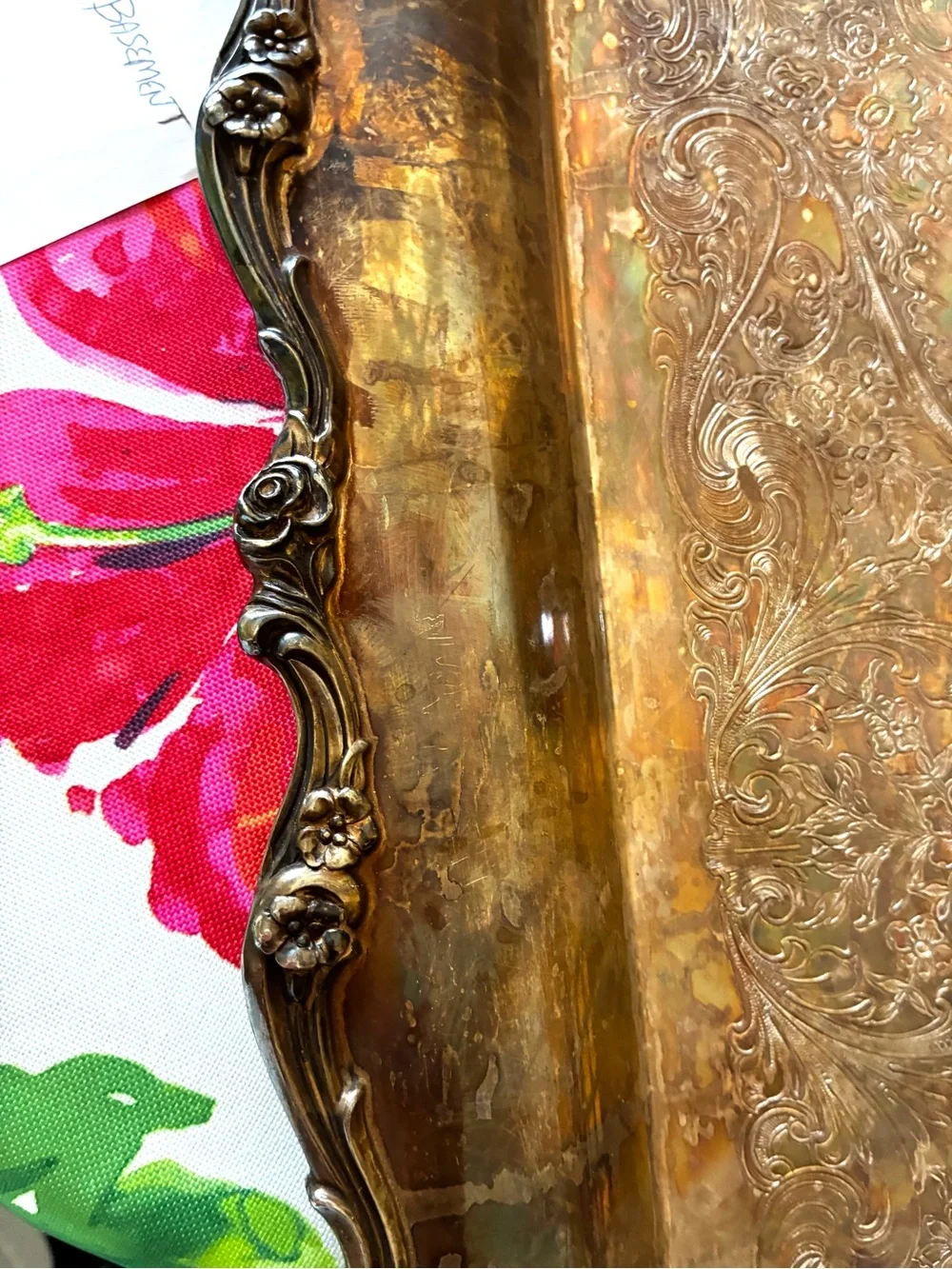 Wilcox Silver Plated Large Serving Tray